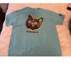 OFWGKTA Tron Cat T-Shirt Zumiez Mens LARGE